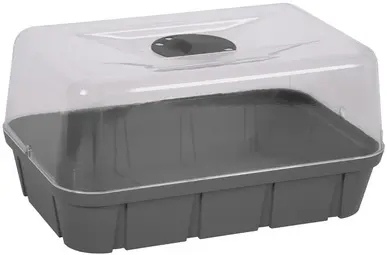 EDA Mini-serre, taille M, volume: 5,7 L, anthracite