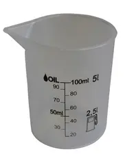 IWH Bol mesureur, transparent, contenance : 125 ml