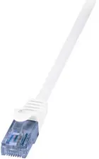 LogiLink Câble Patch EconLine, cat.6A, U/UTP, 3,0 m, blanc
