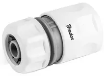 Bradas Raccord de tuyau femelle WHITE LINE, 1/2", blanc