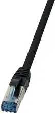 LogiLink Câble Patch, Cat.6A, S/FTP, 30 m, noir, PUR