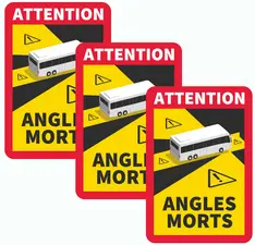 IWH Autocollant Angles morts, 3 pièces