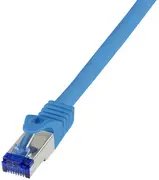LogiLink Câble patch Ultraflex, Cat.6A, S/FTP, 0,25 m, bleu