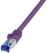 LogiLink Câble patch Ultraflex, Cat.6A, S/FTP, 20 m, violet