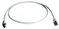 Telegärtner Câble patch, Cat.6A (profond),S/FTP,0,25 m,blanc