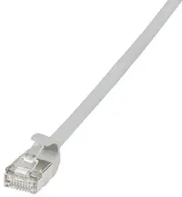 LogiLink Câble patch Ultraflex, Cat. 6A, U/FTP, 1,0 m, gris