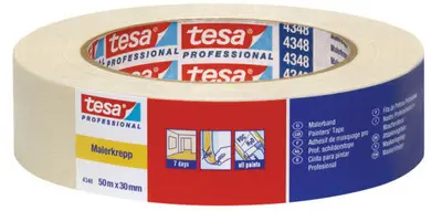 tesa Adhésif masquage papier pour peinture 4348,25 mm x 50 m
