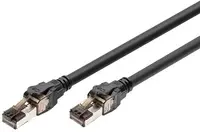 DIGITUS Câble de brassage, cat. 8.1, S/FTP, 2,0 m, noir