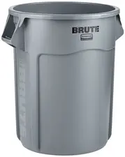 Rubbermaid Collecteur BRUTE 208,2 litres, en PP, gris