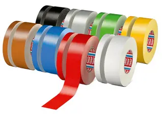tesa Ruban toilé 4651 Premium, 19 mm x 50 m, noir
