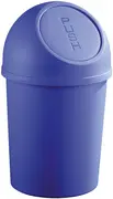 helit Poubelle "the flip", 6 litres, bleu