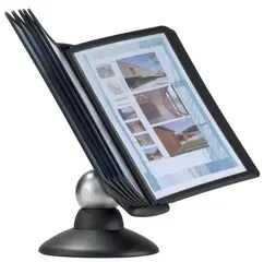DURABLE Système de présentation SHERPA motion, noir