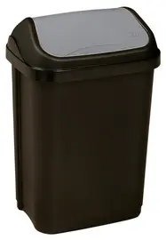 keeeper Poubelle "swantje", 10 litres, graphite/ gris