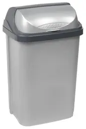 keeeper Poubelle "rasmus", 25 litres, argent