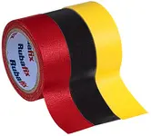 Rubafix Ruban toile, se découpe à la main, plastifié, bleu