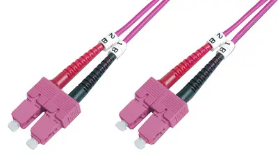 DIGITUS Câble Patch à fibres optiques, SC-Duplex - SC-Duplex