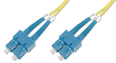 DIGITUS Câble patch à fibres optiques,SC duplex - SC duplex