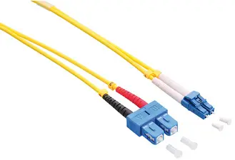 LogiLink Câble patch fibre optique, LC-Duplex-SC-Duplex, 1 m