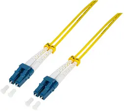 LogiLink Câble patch fibre optique, 2x Duplex LC, OS2, 1,0 m