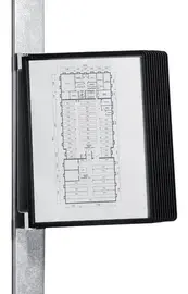 DURABLE Support mural "VARIO MAGNET 10", kit complet