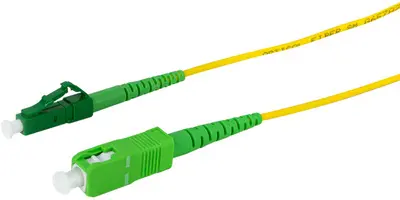 LogiLink Câble patch fibre optique, OS2, 0,5 m, jaune