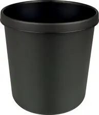 helit Corbeille à papier "the firefighter", 12 L, noir