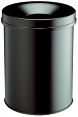 DURABLE Corbeille à papier SAFE ROND 65, 60 litres, noir