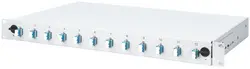 DIGITUS Boîte d'épissure à fibre optique 19", 24x LC, OS2