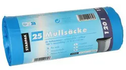 STARPAK Sac poubelle HDPE, 240 litres, noir