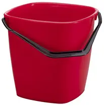 DURABLE Seau de ménage BUCKET, 14 litres, rouge