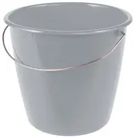 keeeper Seau de ménage "erik", rond, 5 litres, nordic-grey
