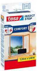 tesa Moustiquaire COMFORT pour les fenêtres, anthracite