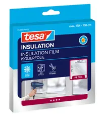 tesa INSULATION Film isolant pour fenêtres, 4,0 m x 1,5 m