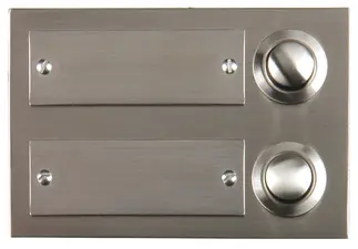 UniTEC Bouton pour sonnette, zinc moulé, 1 bouton