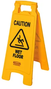 Rubbermaid Panneau d'avertissement "Caution Wet Floor