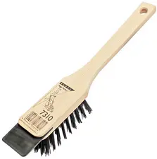 Peggy Perfect Brosse pour tondeuse à gazon, bois naturel
