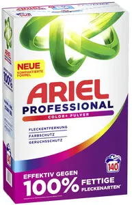ARIEL PROFESSIONAL Lessive en poudre Color, 7,7 kg