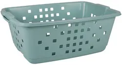 EDA Corbeille à linge PRIMA, 45 litres, PP, vert eucalyptus
