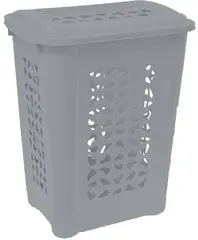 keeeper Panier à linge "per" avec couvercle, 60 L, nordic-