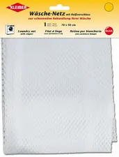 KLEIBER Filet à linge, fermeture à zip, 280 x 370 mm, blanc