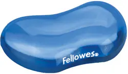 Fellowes Repose-poignet pour souris Crystal Gel, noir