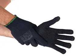 HYGOSTAR Gant antidérapant "PEARL", XL, bleu