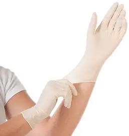HYGOSTAR Gants en latex "GRIP", XL, blanc