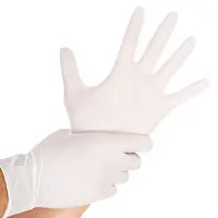 HYGONORM Gant en nitrile "SAFE LIGHT", S, blanc