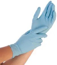 HYGOSTAR Gant en nitrile "SAFE PREMIUM", M, bleu