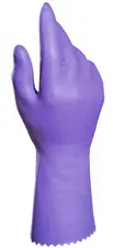 Spontex Gant en latex Extra Comfort, taille: M, lilas