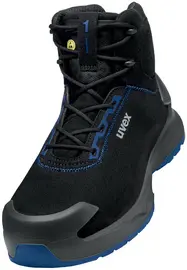 uvex 1 x-craft Chaussure montante S2, pointure 36, noir/bleu