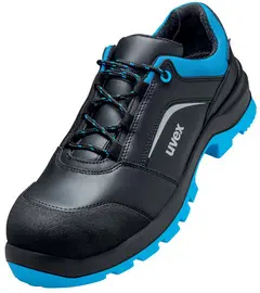 uvex 2 xenova Chaussures basses S3 SRC, T. 46, noir/bleu