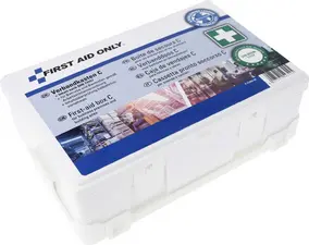 FIRST AID ONLY Boîte de premiers secours C, DIN 13157, blanc
