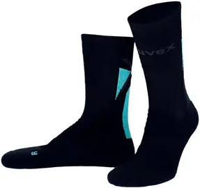 uvex Chaussette "Functional", taille 39-42, noir / bleu